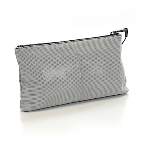 SHE + LO Next Chapter Leather Striped Clutch - Picture 3 of 9